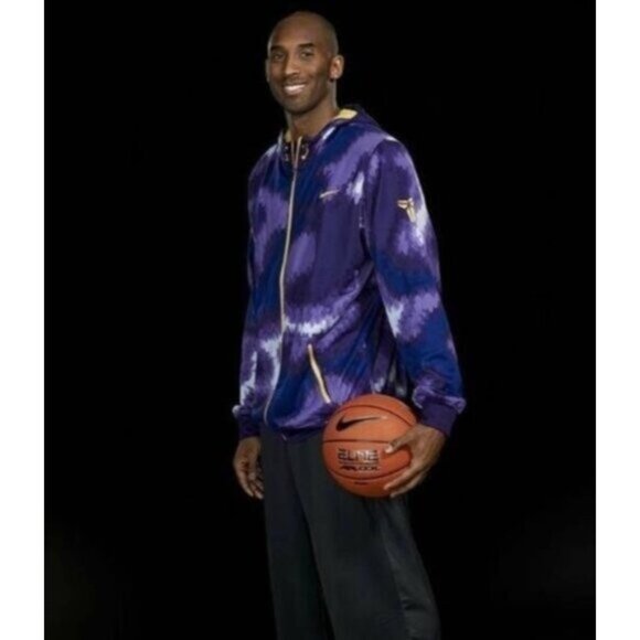 Nike Kobe Bryant Therma-Fit Black Hoody Jacket Mamba Python Prime VTG Medium